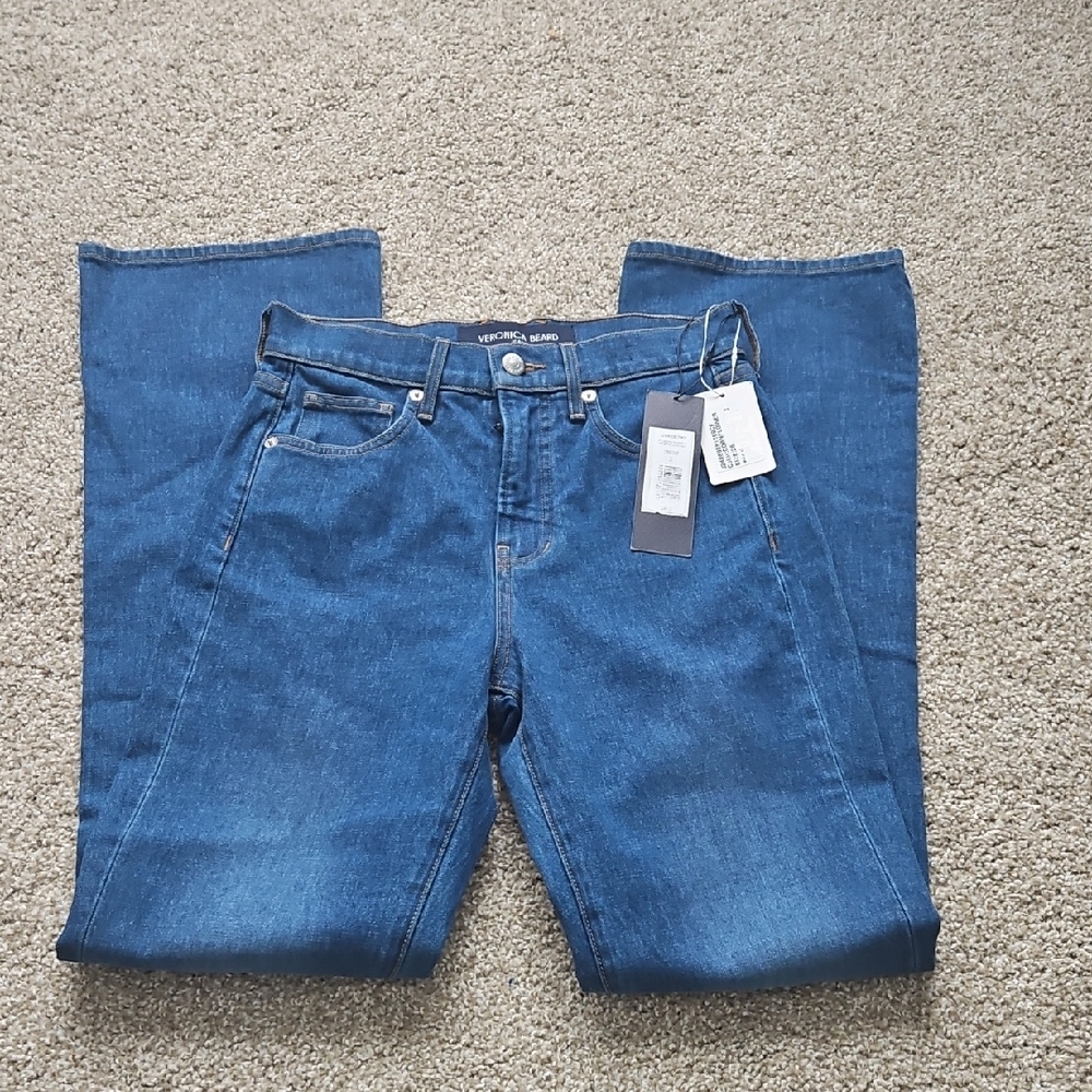 VERONICA BEARD Cameron Bootcut Jeans Cornflower